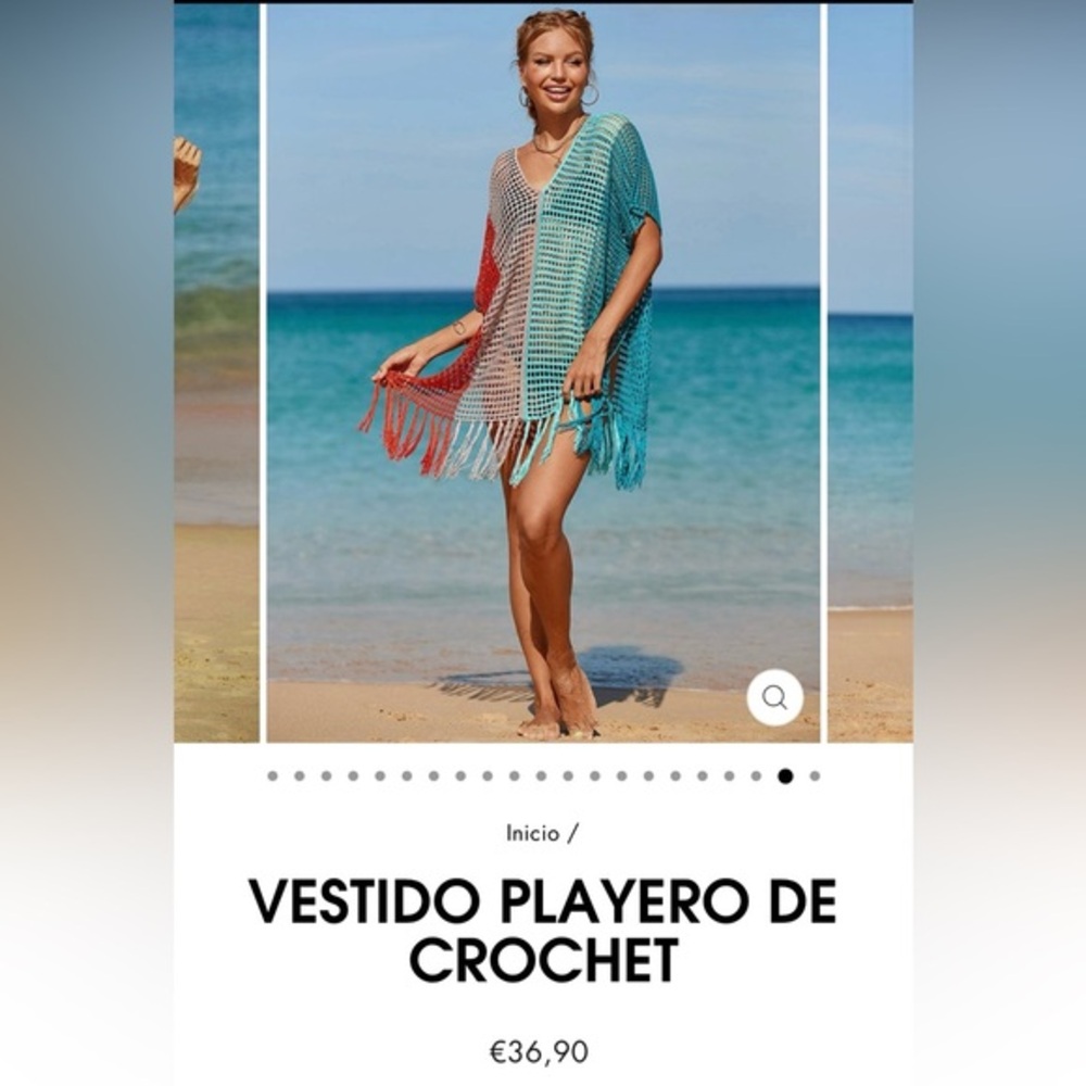 Vibrant Red and Blue Swim Coverup with Breezy Fit